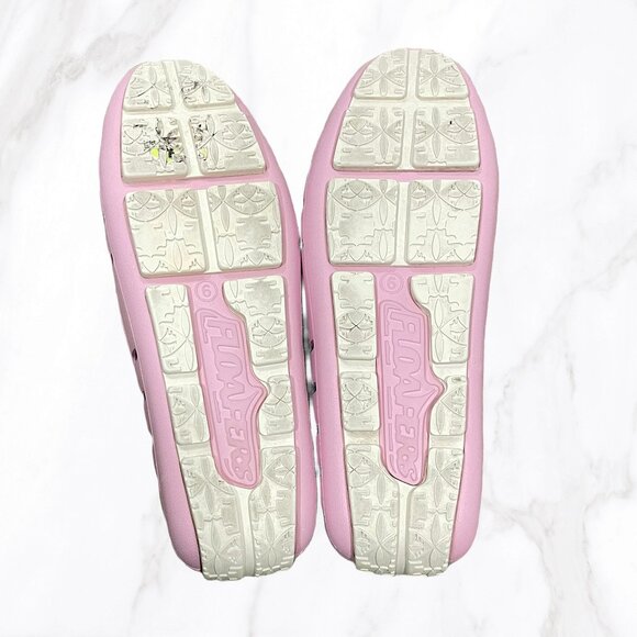 Floafers Women's Posh Driver in Sweet Lilac/White,‎ Size 6 - Picture 5 of 5